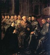 Francisco de herrera the elder St.Bonaventure Enters the Franciscan Order oil painting reproduction